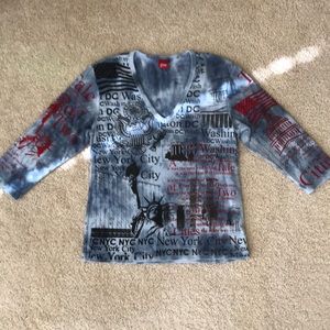 Glima NYC/Washington DC Tee. Size M